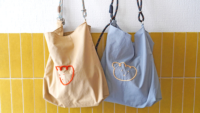 長さが変えられる3wayバッグ (ゆるキャラくん)